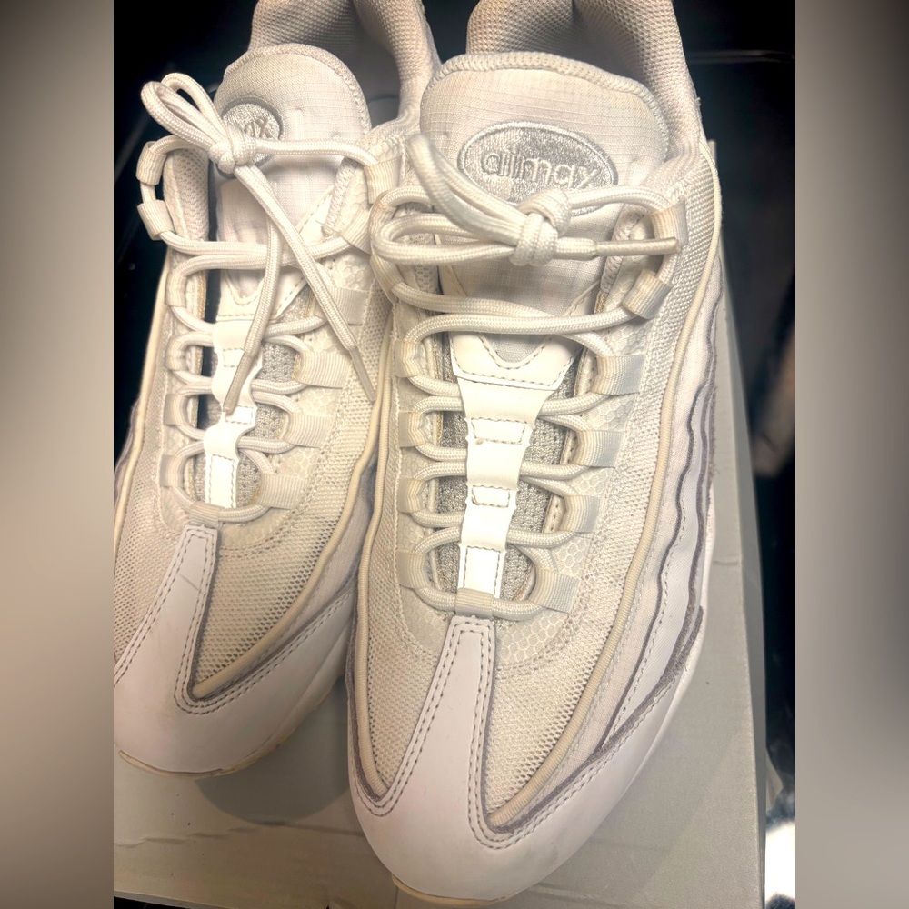 Nike Air Max 95 Essential "White/White-Grey Fog" Men's Running Shoes